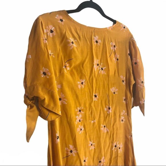 Faithfull the Brand Emilia Midi Floral Dress Size US 8/ Large - Picture 8 of 16